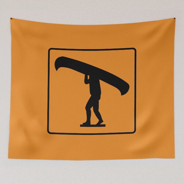 Item preview, Orange Portage Sign designed and sold by ktthegreat.
