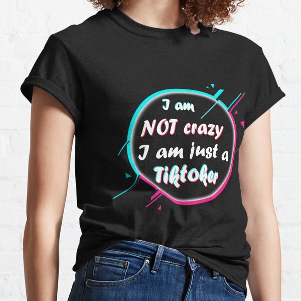 Crazy I Was Crazy Once T Shirt Funny Meme Trend Y2k Streetwears 100% Cotton  Unisex