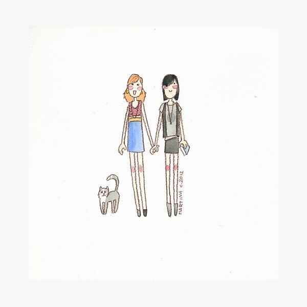 Lizzie Bennet Diaries - Kitty, Lydia, Mary Photographic Print