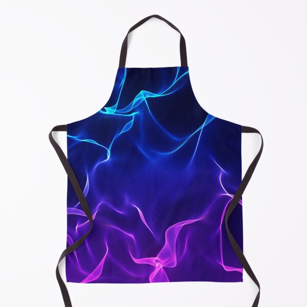 Item preview, Elegant Abstract Waves -blue and purple- designed and sold by lematworks.