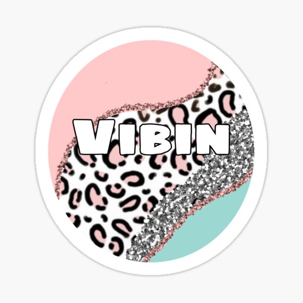 vsco vibin aesthetic leopard print sticker for sale by lexiliz redbubble