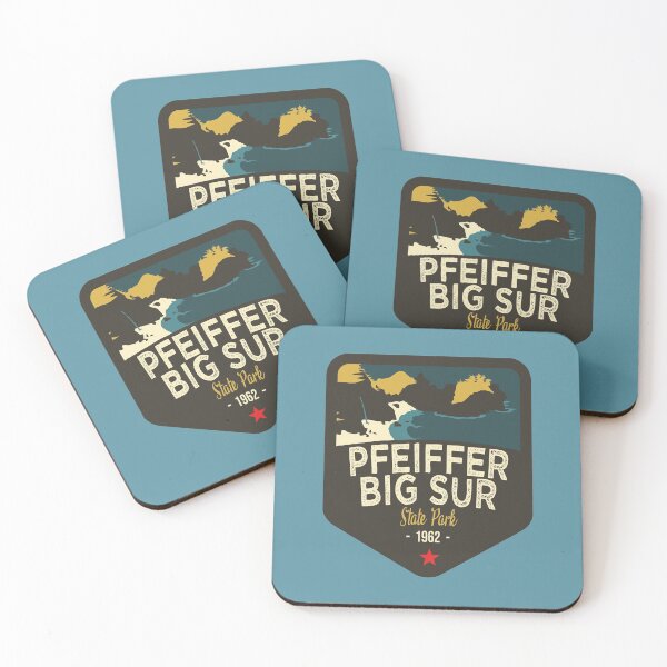 Item preview, California Treasures Badge #7 of 10 - Pfeiffer Big Sur State Park designed and sold by mp2262.