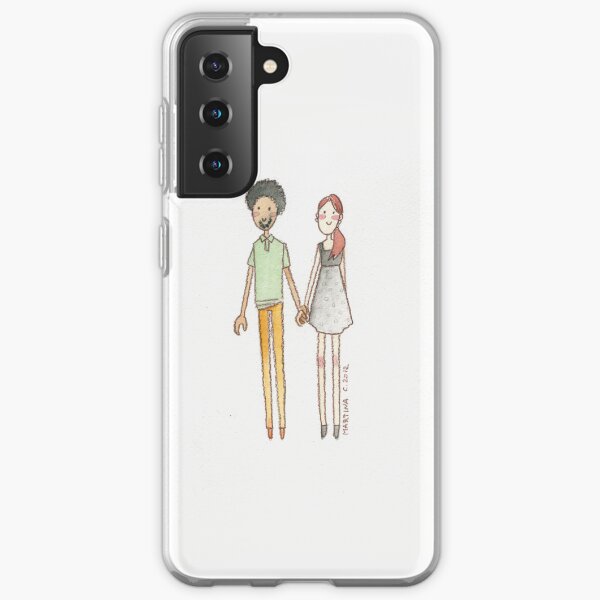 Lizzie Bennet Diaries - Fitz and Lizzie Samsung Galaxy Soft Case