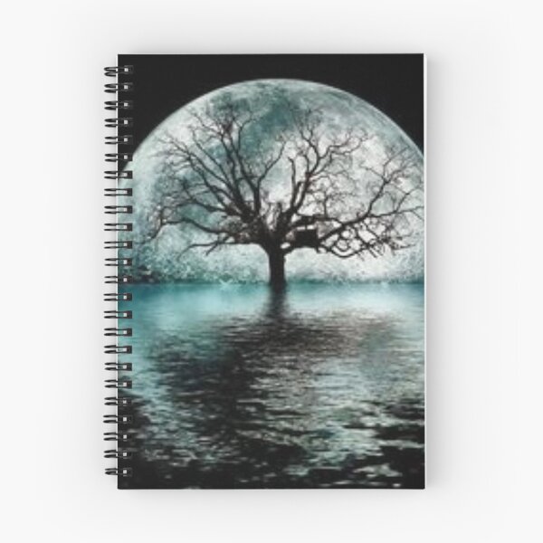 Item preview, tree night romantic moons shadow designed and sold by wail9dz.