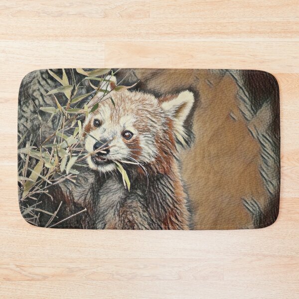 Item preview, Red Panda Having a Snack designed and sold by ReneeKennedy.