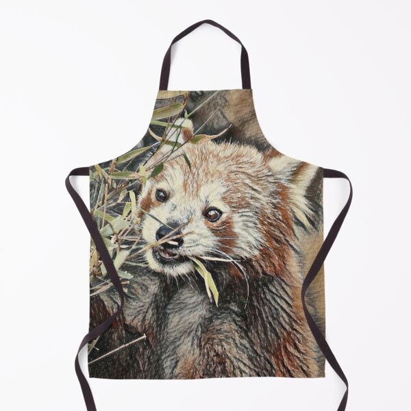 Item preview, Red Panda Having a Snack designed and sold by ReneeKennedy.