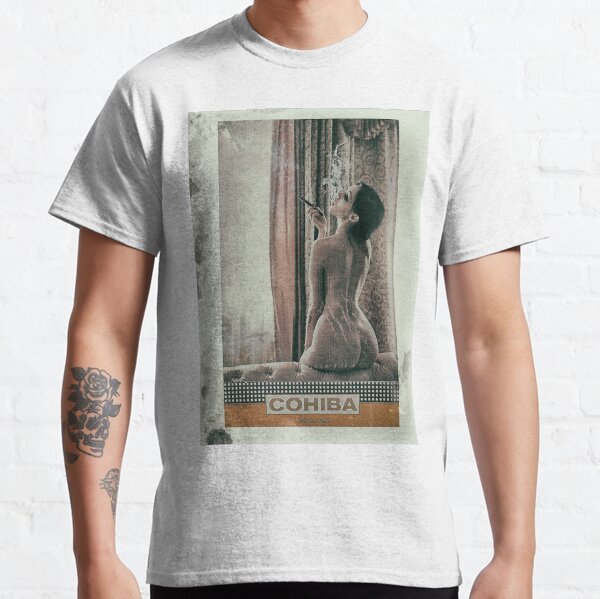 Kubanische Zigarre & Sexy Lady Classic T-Shirt
