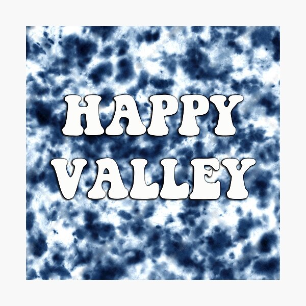 Happy Valley Tie Dye Photographic Print