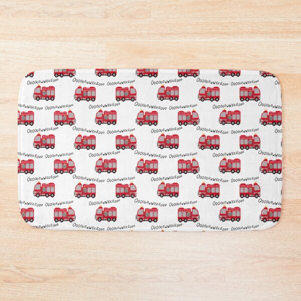 Item preview, Firetruck - Red & White designed and sold by Pixelsadots.