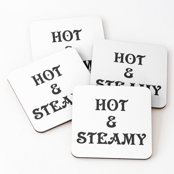 Item preview, CAFE COFFEE TALK~Hot & Steamy~Funny~Logo 003 designed and sold by Spinning Plates 360.