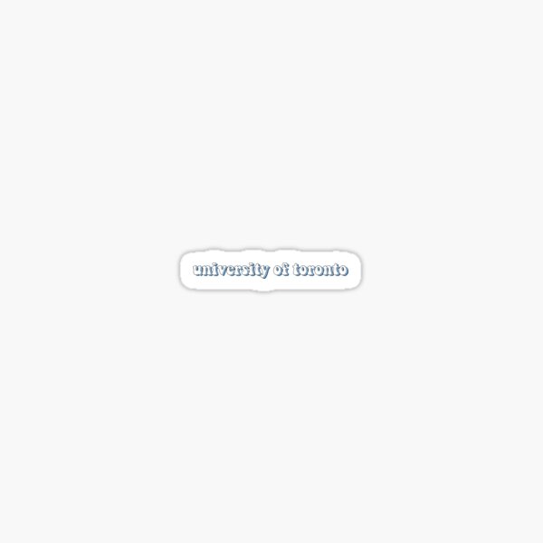 University of Toronto Retro Sticker