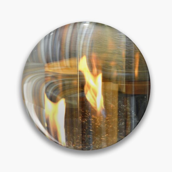 Item preview, fire place illusion  designed and sold by MoreGoodArt.