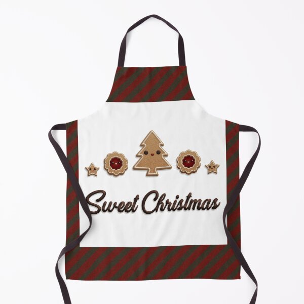 Aperçu de l'œuvre Biscuits de Noël Kawaii - Passez un doux Noël ! créée et vendue par FabsDesign.