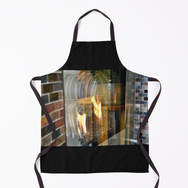 Item preview, fire place illusion  designed and sold by MoreGoodArt.