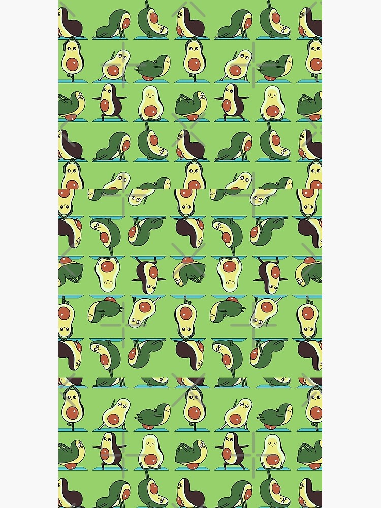Avocado Yoga by Huebucket