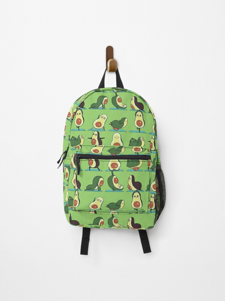 Avocado Yoga Backpack for Sale by Huebucket