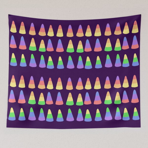 Item preview, Rainbow Candy Corn pattern designed and sold by stosphia.