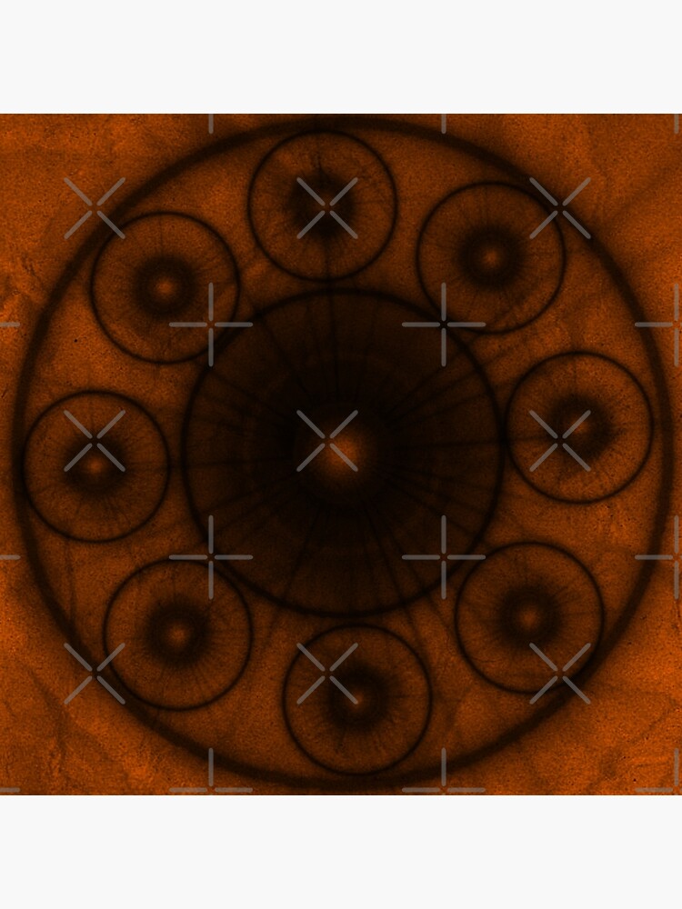 Thumbnail 4 of 4, Pillow, Beautiful Cushions/ Pattern Ancient Circles designed and sold by ozcushionstoo.