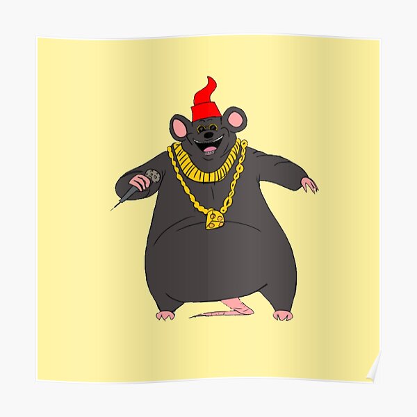 Biggie Cheese Posters Redbubble - cheese boi roblox