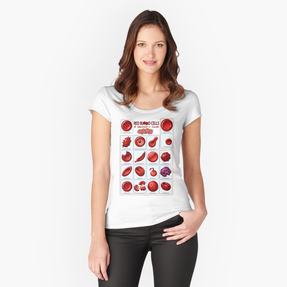 Item preview, Fitted Scoop T-Shirt designed and sold by DrawnToTheSea.