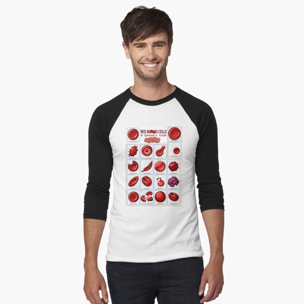 Item preview, Baseball ¾ Sleeve T-Shirt designed and sold by DrawnToTheSea.