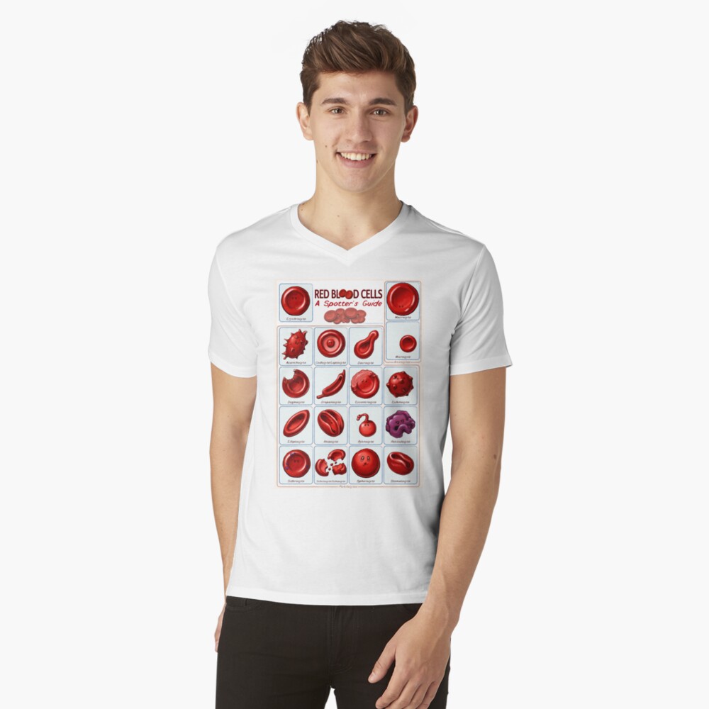 Item preview, V-Neck T-Shirt designed and sold by DrawnToTheSea.
