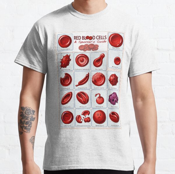 las células rojas de la sangre Camiseta clásica