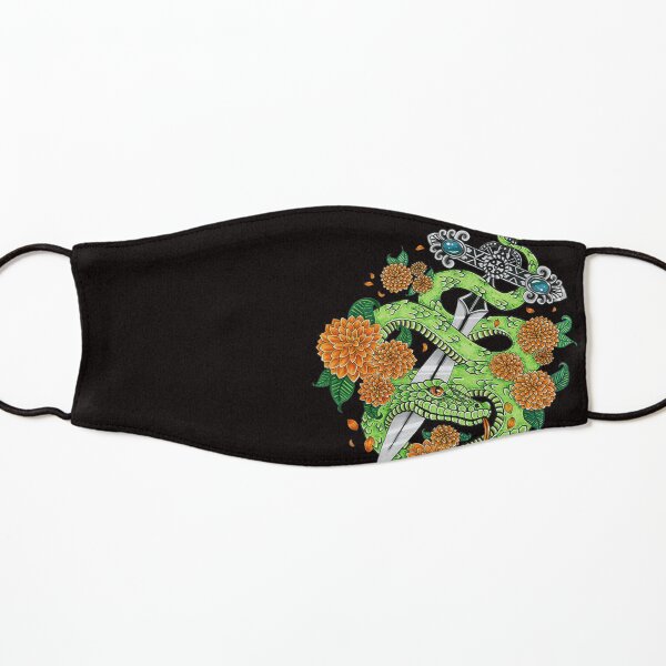 Dahlia Snake and Dagger Kids Mask