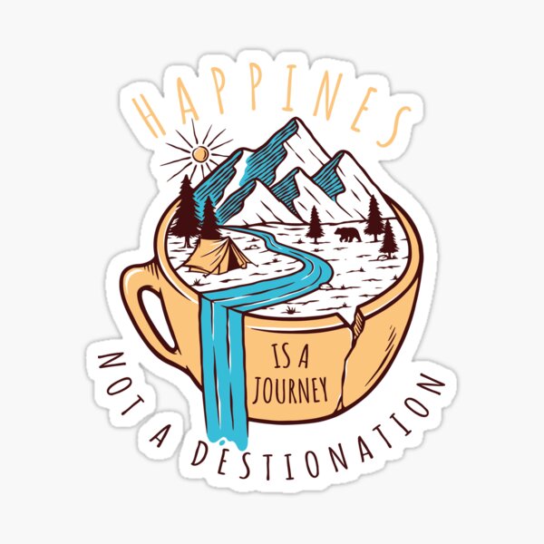 Chemise de camping aventure Van Life Sticker