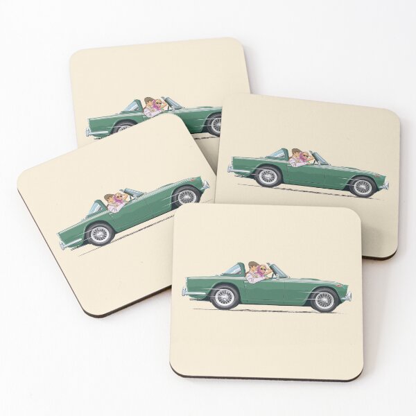 Item preview, RHD Conifer Green TR4a with Surrey Top and wire wheels  designed and sold by Bigs66.