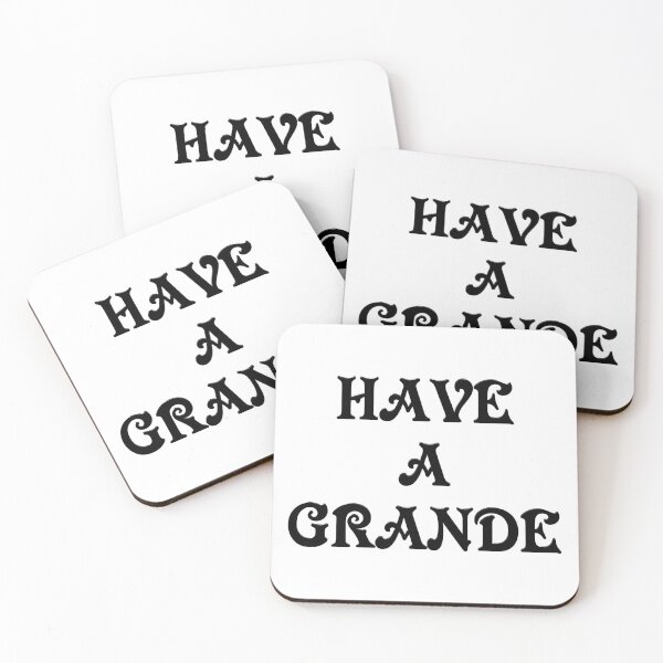 Item preview, CAFE COFFEE TALK~Have a Grande~Funny~Logo 001 designed and sold by Spinning Plates 360.