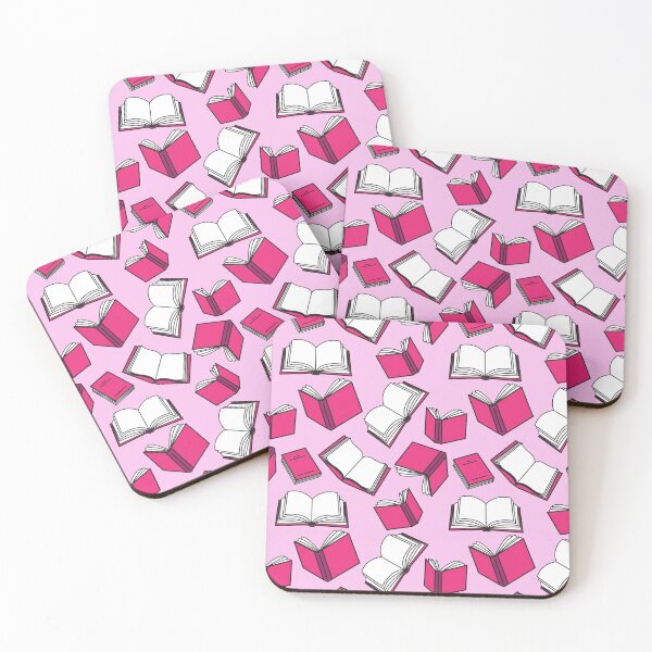 Item preview, Pink Librarian and Book Lover Pattern designed and sold by CreativeTwins.