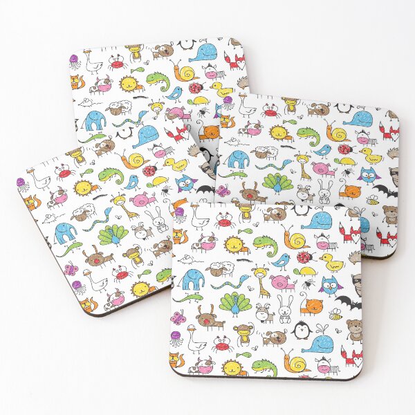 Item preview, Cute doodle animals designed and sold by zsooofija.