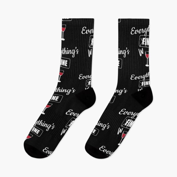 Item preview,  ironic and sarcastic. I'm fine, everything's fine. Positive message and motivating quote. Humorous quote designed and sold by Catcrea.