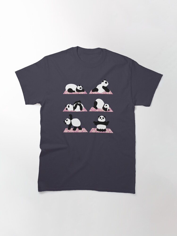 panda yoga shirt