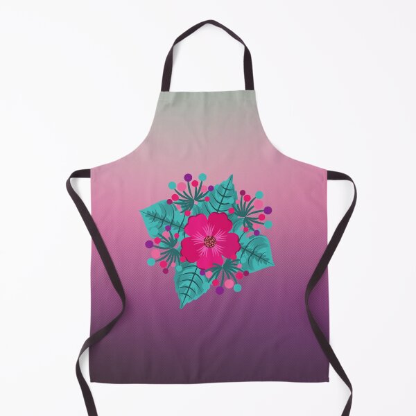 Item preview, Red flower with berries designed and sold by Delicarte.