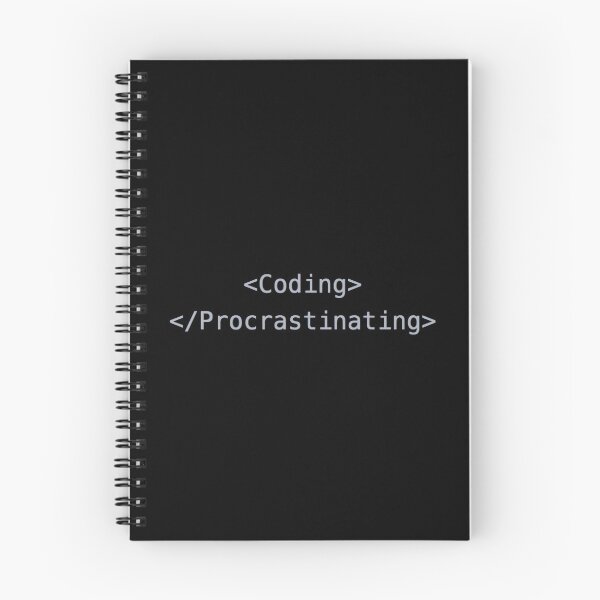 Item preview, Start Coding Stop Procrastinating designed and sold by BalfrogClothing.