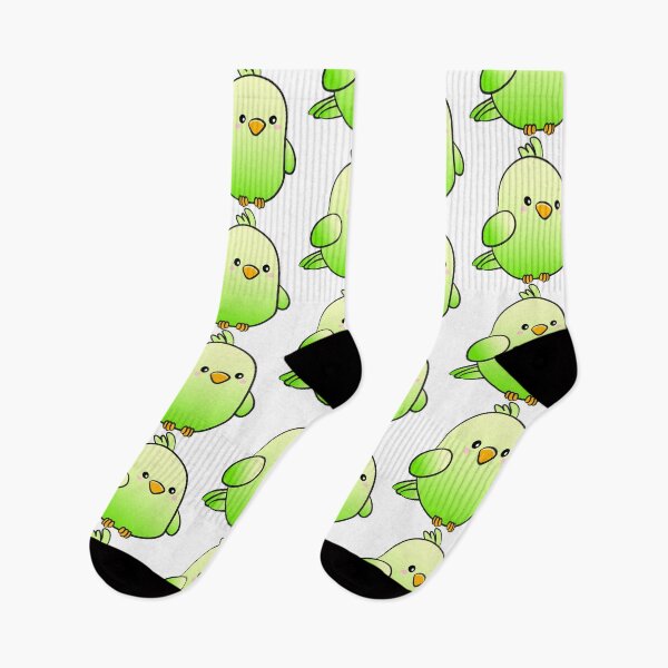 Item preview, green parrot designed and sold by Joyce Song.