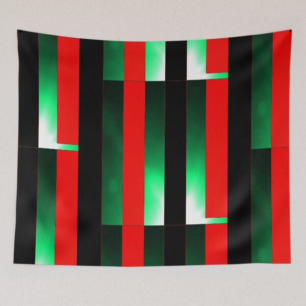 Artikelvorschau, Rot-schwarze Bänder abwechselnd Kryptonit entworfen und verkauft von OSG369.