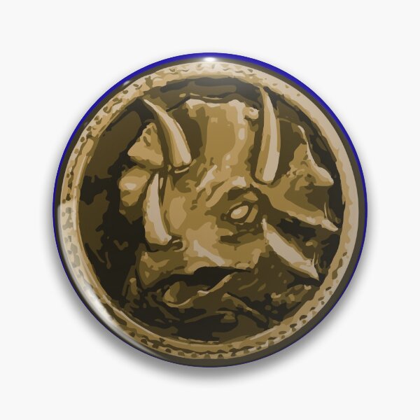 Item preview, Triceratops Blue King designed and sold by DRohrsArts.
