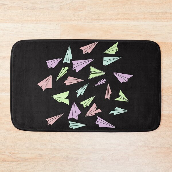 Item preview, Pastel colors doodle of paper planes pattern designed and sold by msro1.