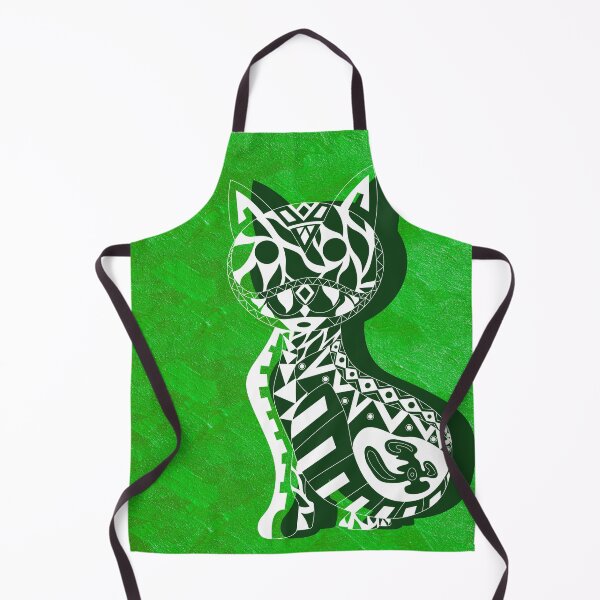 Item preview, big cats illustration with mexican and totonac patterns designed and sold by jorgelebeau.