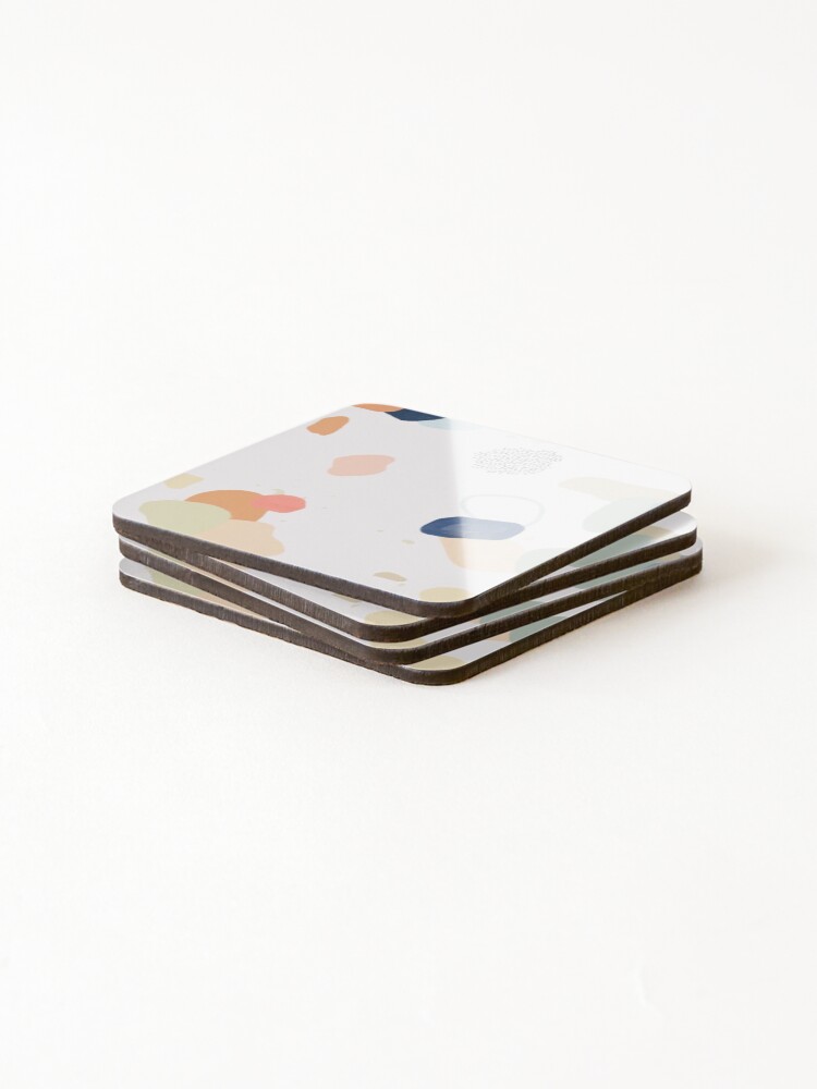 Thumbnail 4 of 5, Coasters (Set of 4), Colorful Pattern designed and sold by Inaslind.