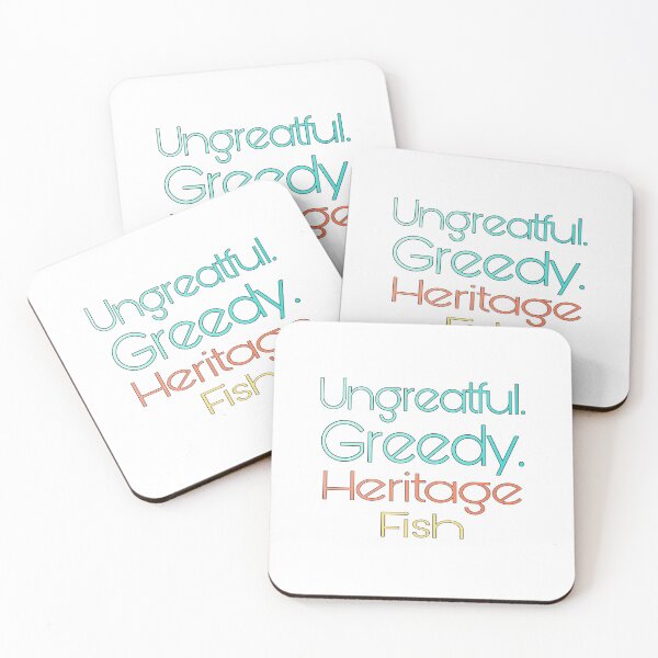 Item preview, “Ungrateful greedy heritage fish” designed and sold by Lexiliz.