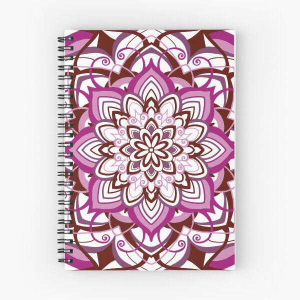 Item preview, Brown Rose pink mandala designed and sold by Hurricanegreen.
