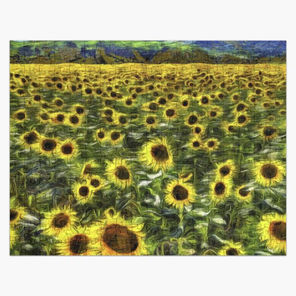 Artikel-Vorschau von Sonnenblumenfeld Vincent Van Gogh, designt und verkauft von Londonimages.