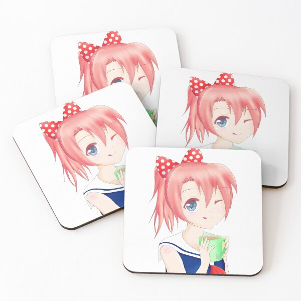 Item preview, Sailor girl drinking tea designed and sold by LunatiqueDesign.