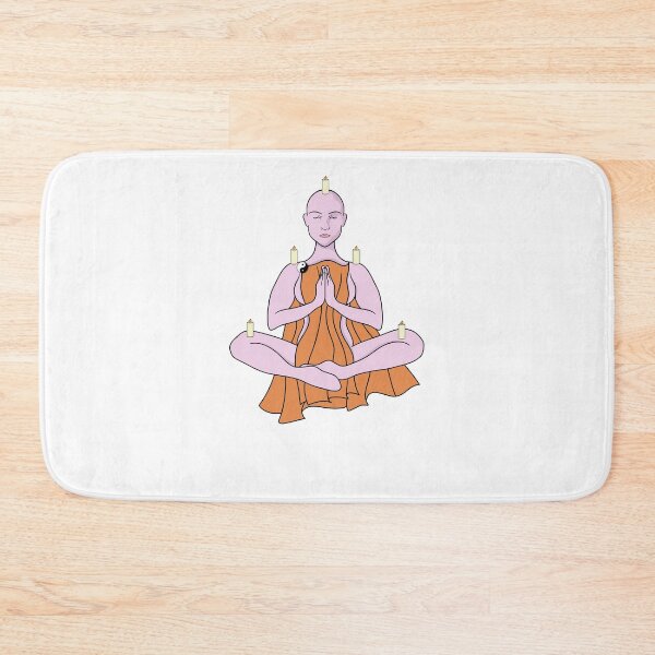Item preview, Meditating Monk No Text designed and sold by Ludovic Geusa.