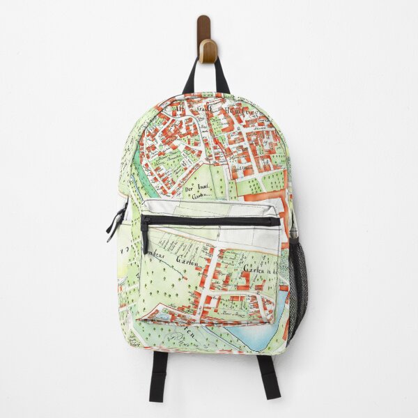 Item preview, Vintage Homburg Germany Map (1787) designed and sold by BravuraMedia.