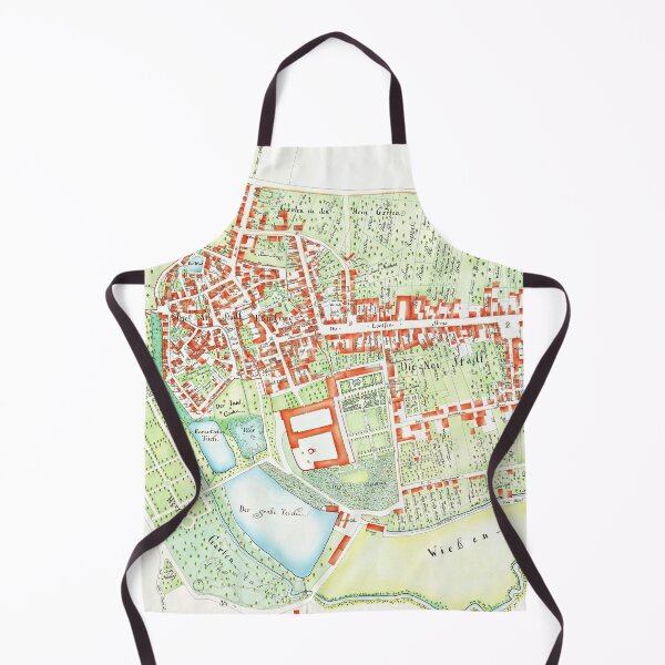 Item preview, Vintage Homburg Germany Map (1787) designed and sold by BravuraMedia.